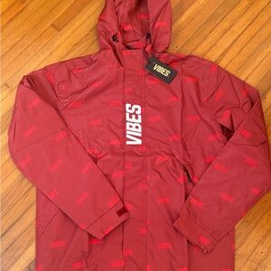 Vibe Maroon Raincoat for Men